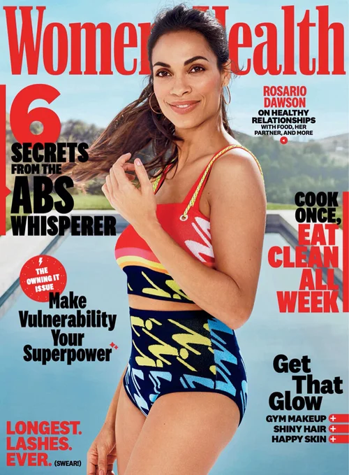 Woman Health - Rosario Dawson